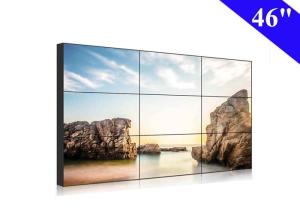 Quality 46 inch video wall full hd full color 500nits 3x3 lcd display narrow bezel 10mm wholesale