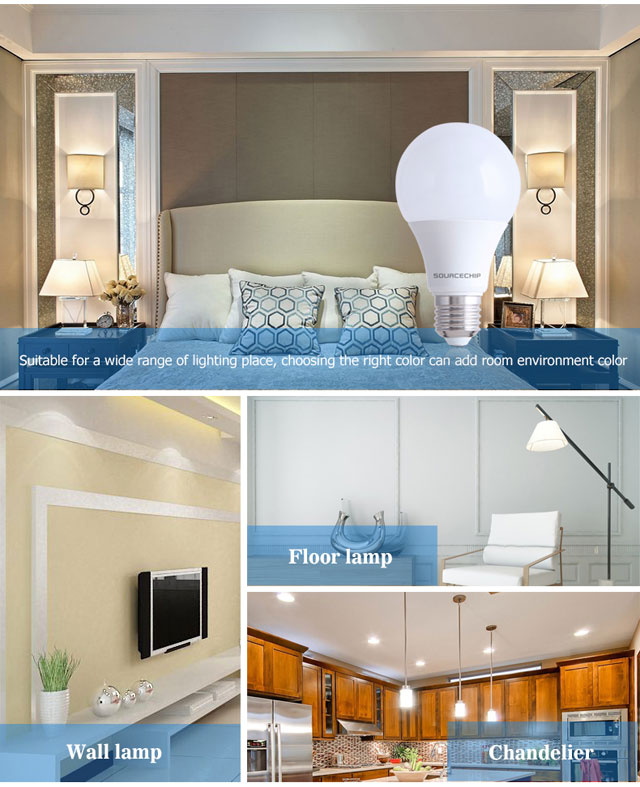 13W white high bright led e27 bulb
