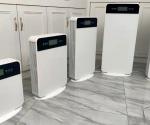 Ultrathin colorful LCD display air purifier