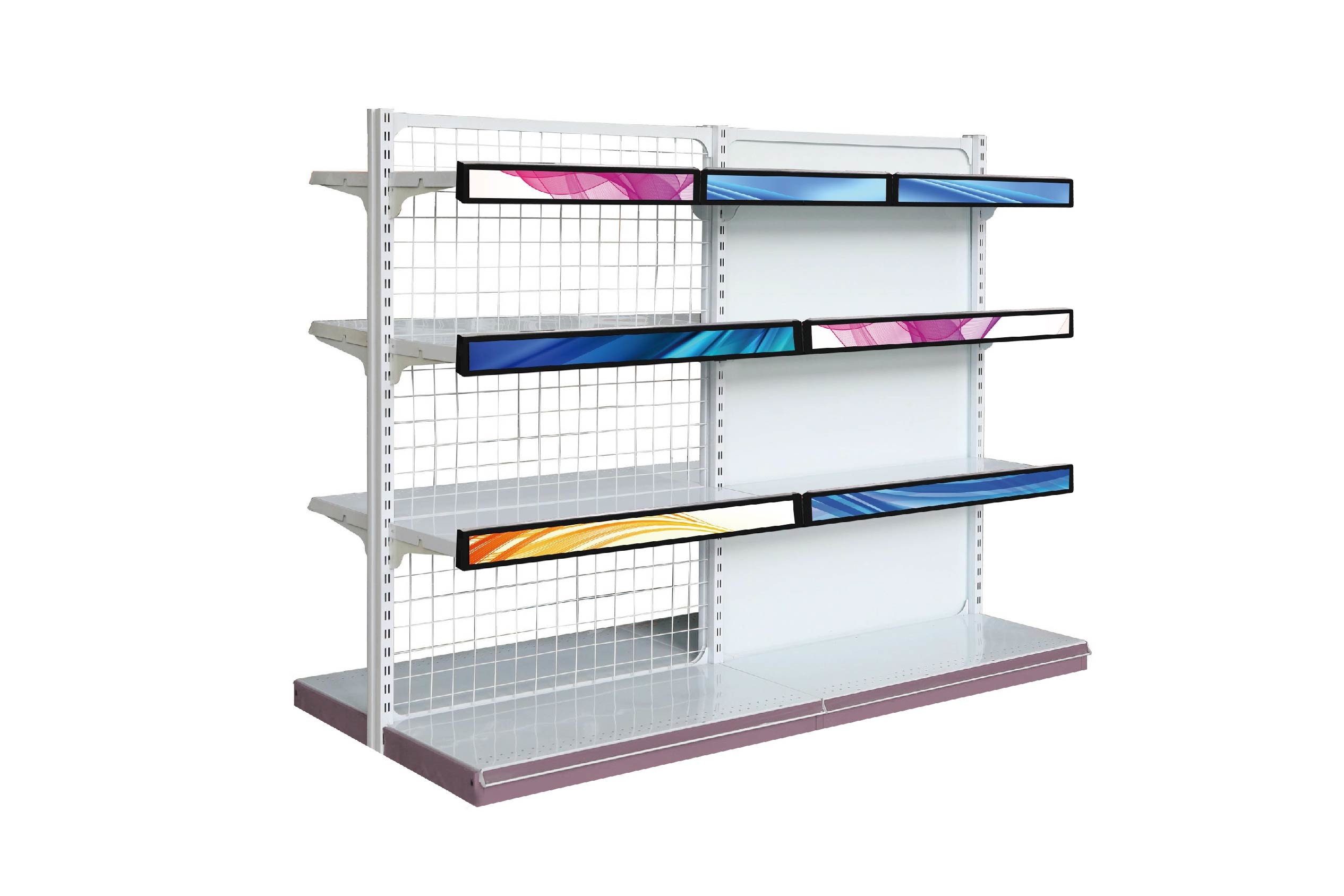 Supermarket Shelf Stretched LCD Display 23.1 Inch Support 4G LTG And POE