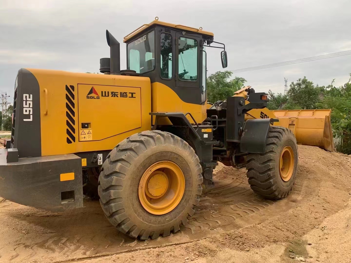 SDLG LG956L Used Wheel Loader L953 For Machinery Repair Shops