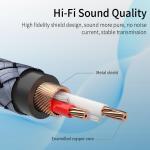 3.5MM TO 2 Male RCA Adapter Audio Stereo Cable 1M 2M 3M 5M
