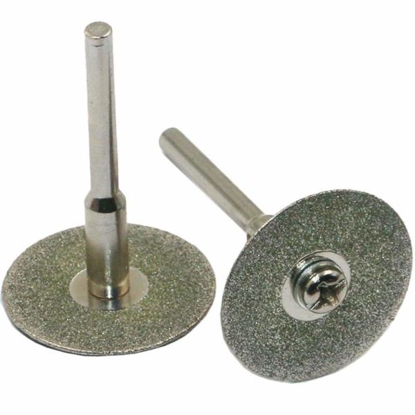 20mm Diamond Saw Blades For Stone Cutting Discs Shank Dremel Drill Fit Rotary