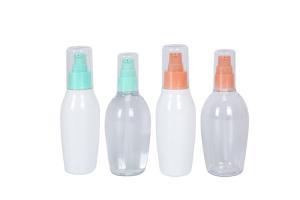 Quality PET 120ml 150ml OEM Plastic Lotion Pump Bottles Customized Color Cream Comestic bottle UKL01 wholesale