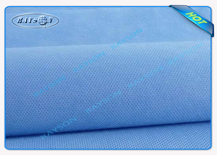 PP Non Woven Fabric Disposable Bed Sheet Blue Pink Color For Hospital Using