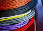 Flame Retardant PET Expandable Braided Sleeving High Density Sheathing
