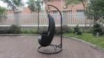 Aluminum Frame Rattan Swing Chair