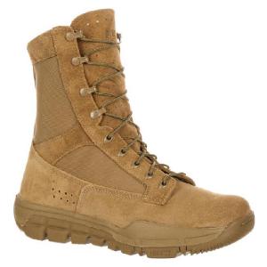 Quality Water Resistant Leather Military Combat Boots 1000 Denier Cordura wholesale