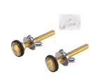 Toilet Fitting Parts Cable Control Dual Flush Valve Side Entry Fill Valve From