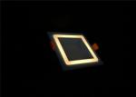 Yellow Edge Coloured LED Downlights 6W + 3W Warm White Recessed Mounting