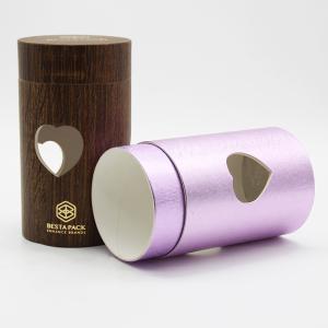 Quality Custom Logo Creative Window Cardboard Packaging Tube For Apparel Clothing Packaging wholesale