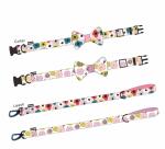 Custom Logo Collar Leash Harness Set Polyester Dog Harness Leash