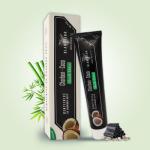 FDA Natural Bamboo Charcoal Toothpaste OEM Coconut Whitening Toothpaste