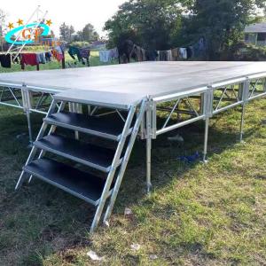 Quality High bearing platform event stage durable platform aluminum riser for outdoor event wholesale