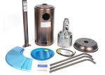 Energy Efficient Outdoor Propane Porch Heater , 44000 BTU Patio Heater
