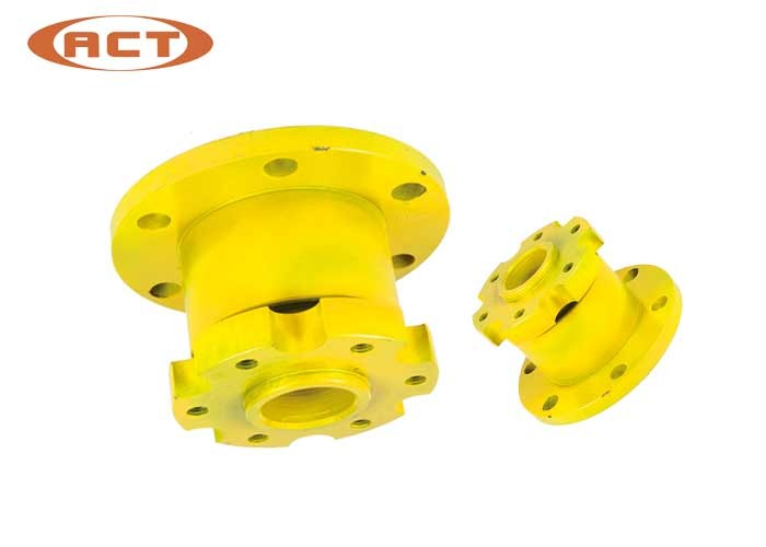 Yellow Excavator Spare Parts Fan Seat For Komat Su PC200-3/5 143*114*40 6136-61-3610