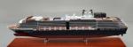MS Zuiderdam Cruise Ship Models Ivory White Color For Outdoor Exhibition