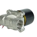 DC12V DC24V AC220V Solenoid Control Valve Stainless Steel For Water
