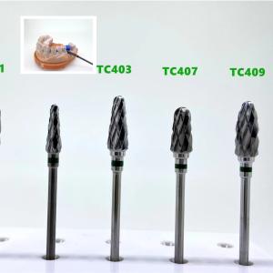 Quality OEM Dental Diamond Burs Medium Grit For Grinding / Polishing Dental Materials wholesale