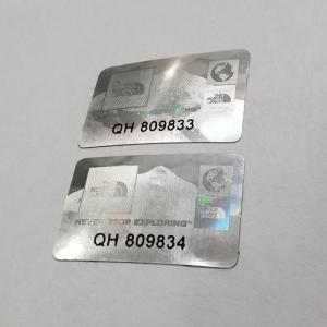 Quality Adhesive Holographic Sticker Vinyl Anti Counterfeit Magnetic Security Stickers wholesale