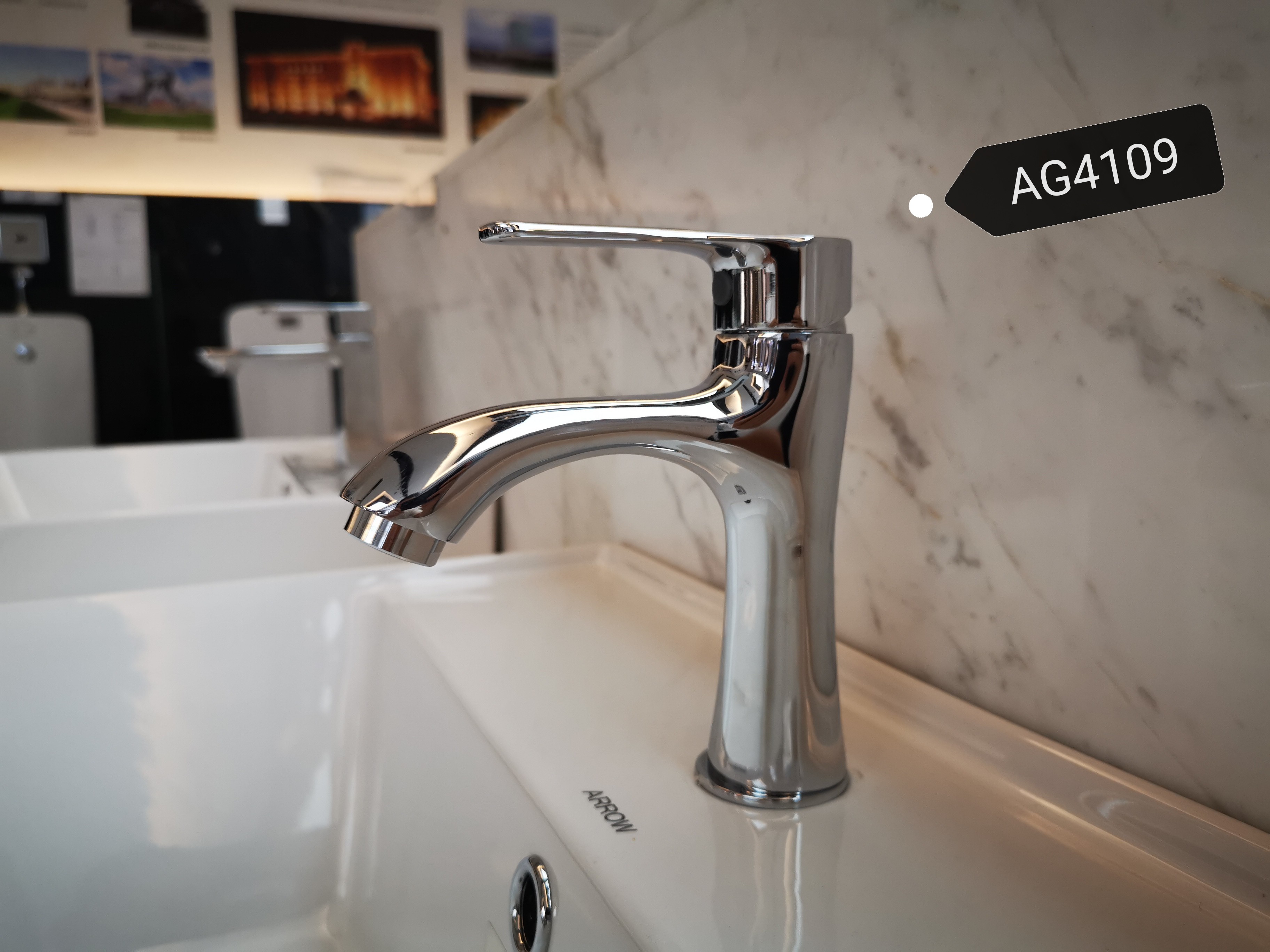 Basin Faucet Manufacturer Supply Deck Mounted Single Handle Water Mixer Tap Bathroom Faucets