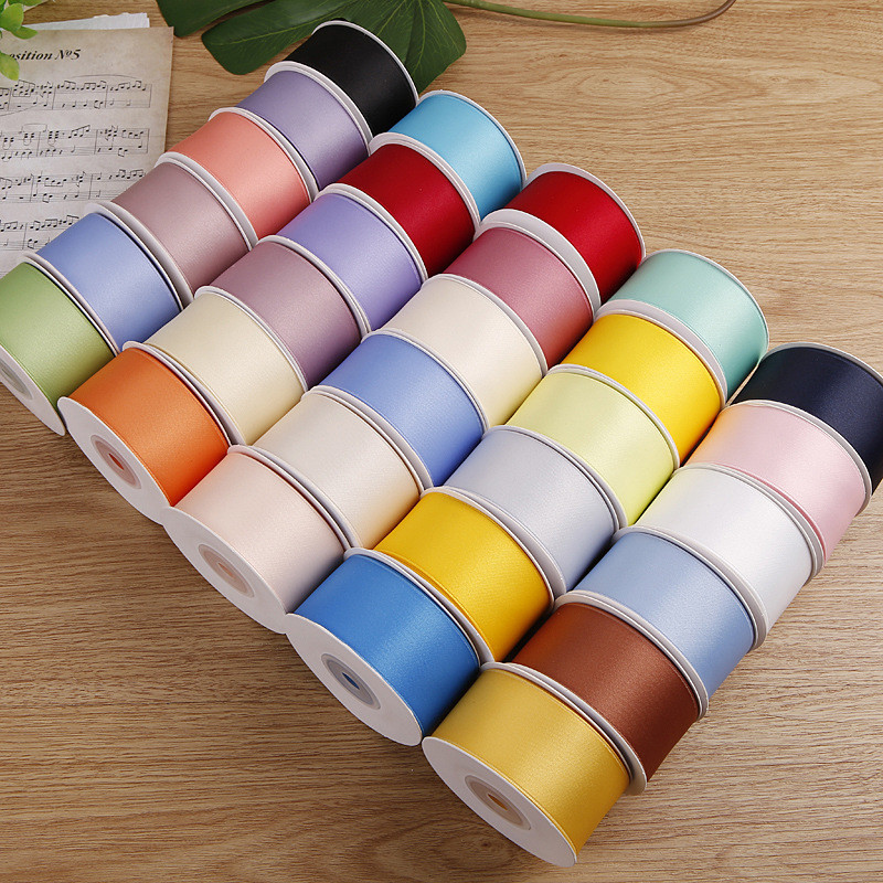 5mm-50mm Polyester Cotton Plain Knitting Ribbon Custom Cotton Ribbon For Gift Packaging