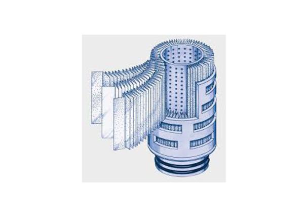 Cheap 0.22um PP Pleated Liquid Filter Cartridge Stainless Steel For Wine Beverage Industry for sale