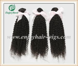Quality Brazilian 5A virgin remy hair weave ,natural color(can be dye) kinky curly 10''-26''length wholesale