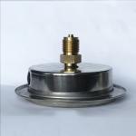 100mm 3500 psi Oil Manometer with Flange Panel Mount Liquid-filled Pressure