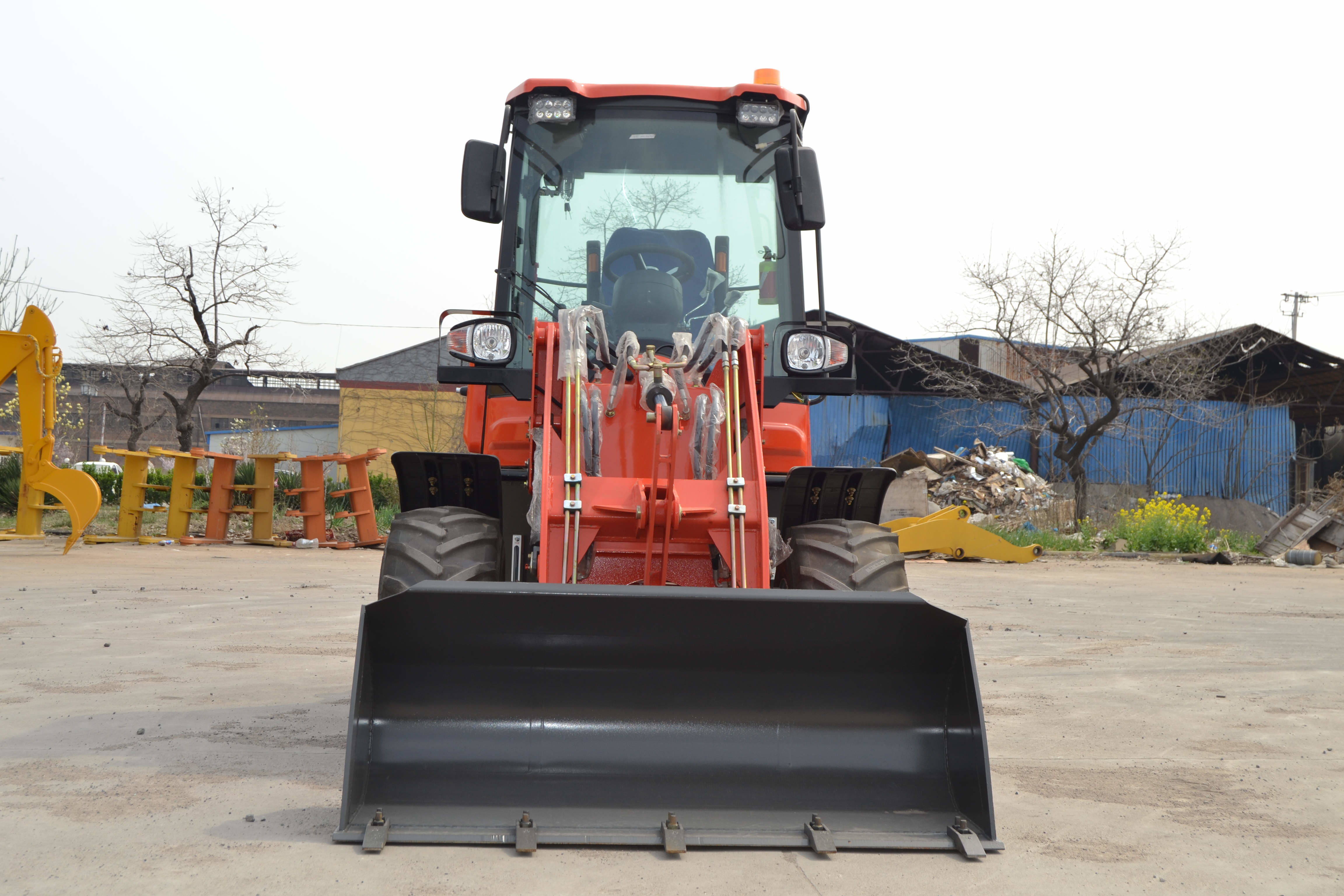 LC06T 0.8 Ton 4 Wheel Drive Loader For Constructional