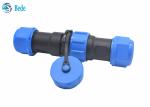 2 3 4 5 6 7 9 Pin M17 Waterproof Cable Connectors Cable To Cable Docking