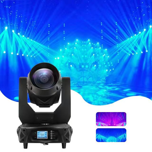 RGBW Moving Head Light for Theme Park and DJ Stage Disco 15 KG 50000 Hours Lifespan