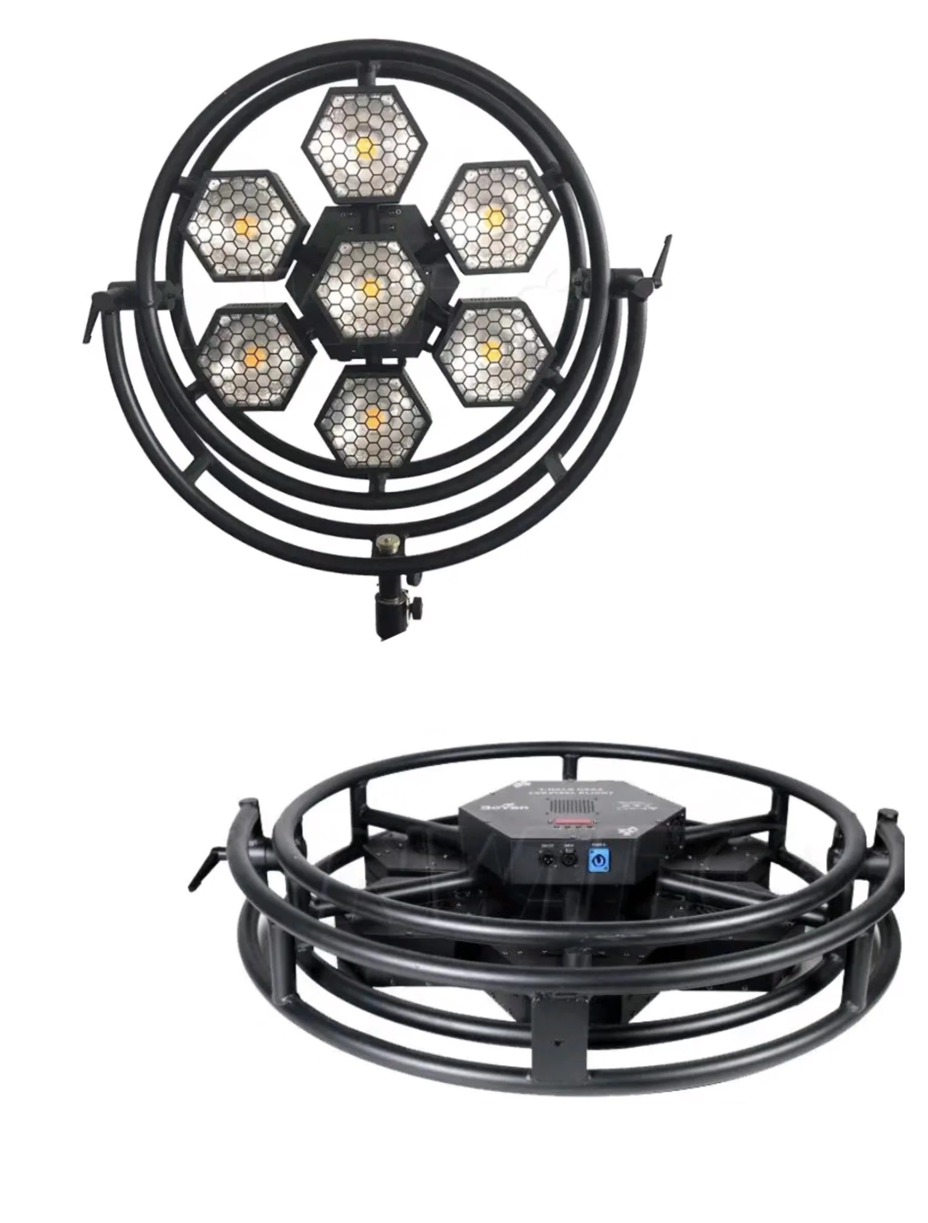 90 18 RGBW LED Head Cob Light DMX512 Retro Lamp for Bar Stage Club Party Wedding Pl90