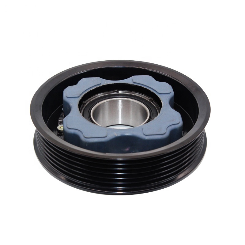 6PK 114MM 12V Auto AC Compressor Pulley Clutch Kit for AUDI A4 2000-2001 by JH-COPU023