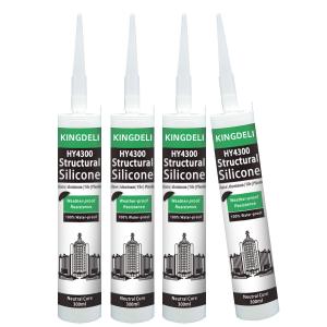 Quality Flexible Heat Resistant Silicone Sealant Structural MSDS Certified wholesale