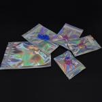 Clear Holographic Facial Sheet Mask Packaging Pouch