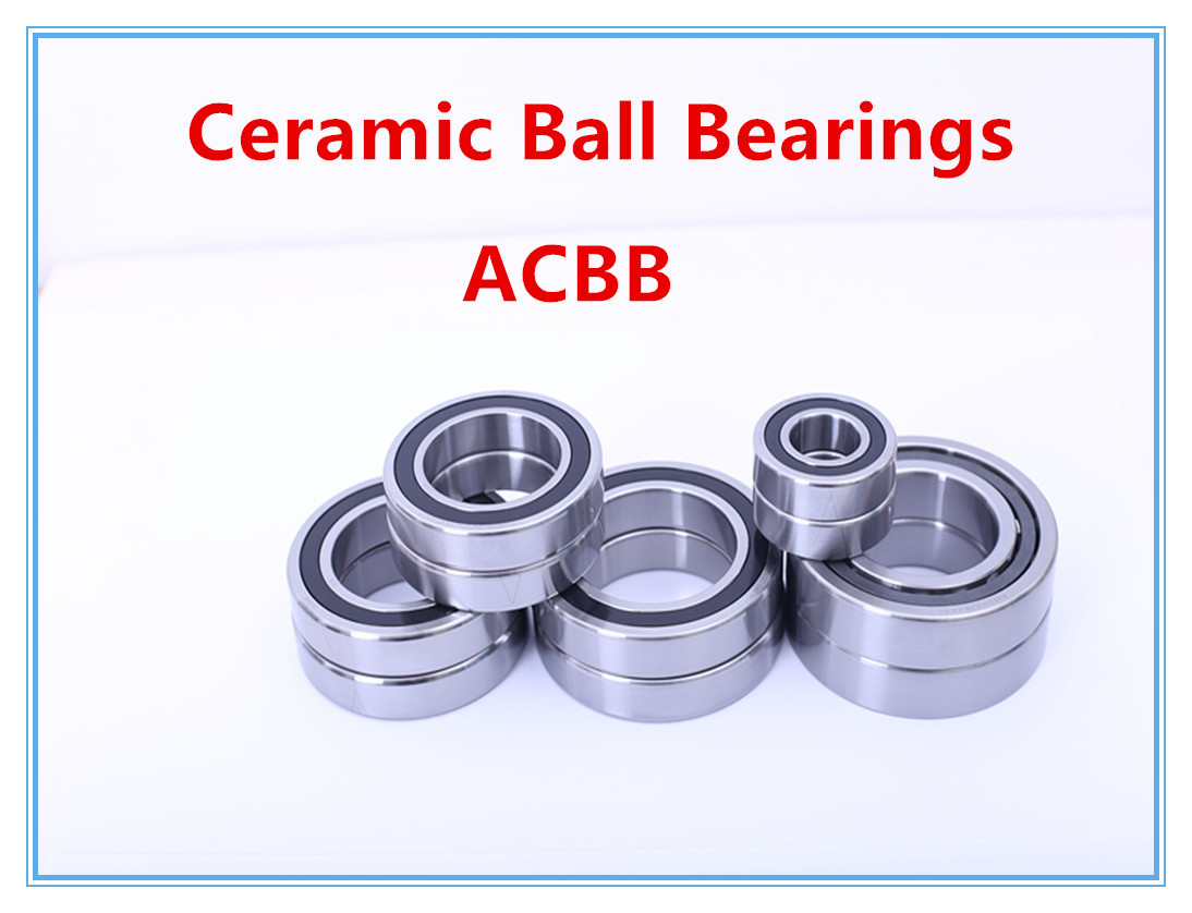 7010C- 2RZ HQ1 P4 DT Ceramic Ball Bearings 16000RPM-17000RPM