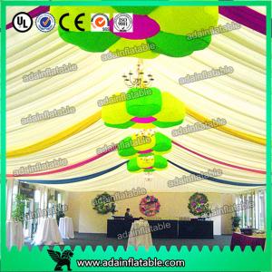 Quality Wedding Party Decoration Hanging Inflatable Flower/Lighting Inflatable Decoration wholesale