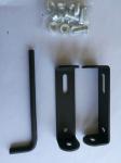 Customized Iron Stamping Brace Stainless Steel Bending Part Metal Weld Sheet
