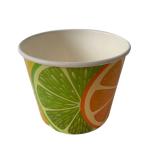 8 Oz Custom Ice Cream Paper Bowls Disposable With PE Coated