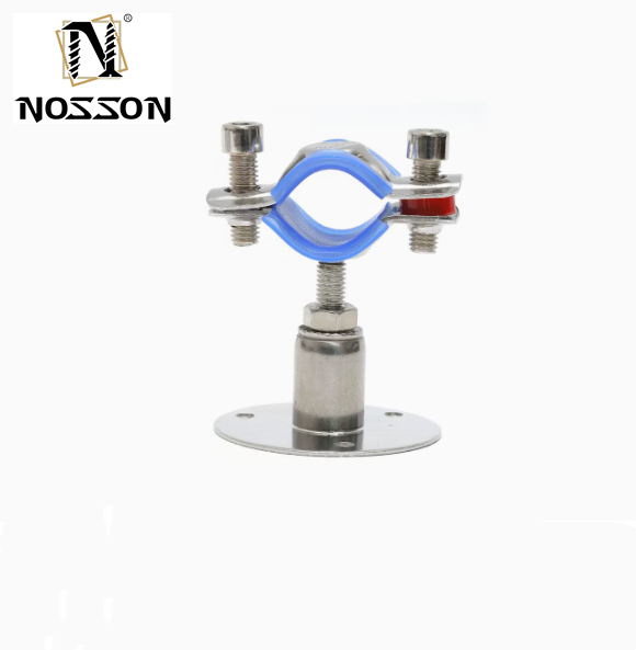ODM Customized Fastener Pipe Support Clamp for Sanitary Quick Pipe Clamp and Metric Stainless Steel 304 Pipe