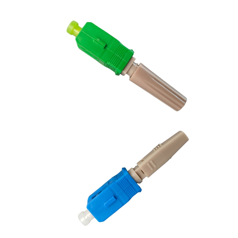 FTTH/FTTX Indoor SC APC UPC Assembly 0.3dB Low Field Fiber Optic Equipment Fast Connector