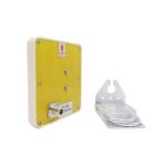 Yellow Outdoor Directional Antenna Flat Panel 6250-6750MHz UWB 13 DBi N