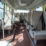 10-20 Seats Electric Passenger Carrier City Bus Front Axle 3.5T Engine Capacity