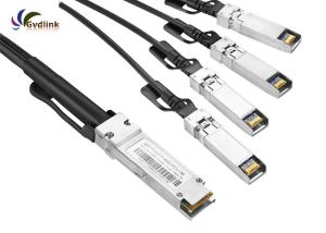 Quality QSFP-4SFP10G-CU3M 9.8ft Passive Direct Attach Cable wholesale