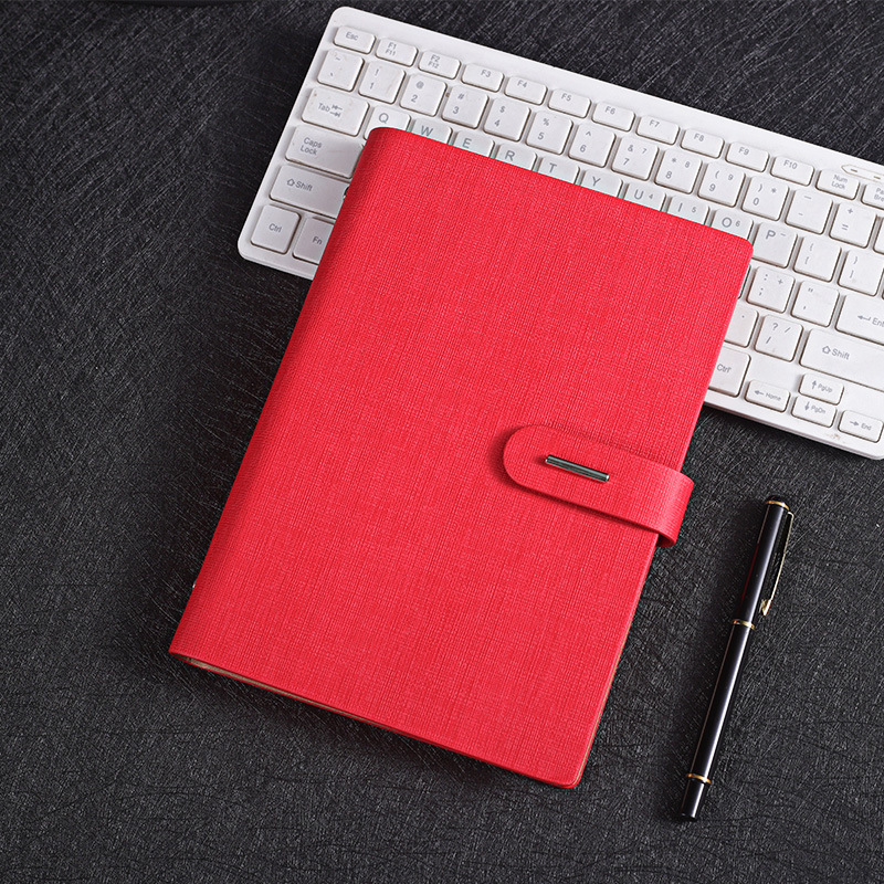 2022 Monthly Planner Hardcover Customized Leather Notebook Gift Set Executive Agenda