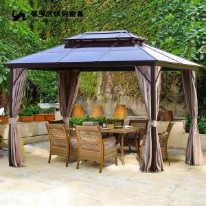 Quality Gazebos With Polycarbonate Roof Outdoor Hardtop Gazebo Waterproof Gazebo wholesale