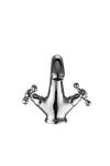 Double Handle Modern Basin Mixer 0.5 Bar Minimum Pressure