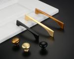Oem Matte Black Furniture Cabinet Handle 96 - 320mm Kitchen Pulls