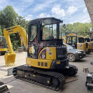 Quality Original Komatsu PC56 PC55 PC56-7 PC60 PC70-8 Second Hand Excavator with Hydraulic Valve wholesale